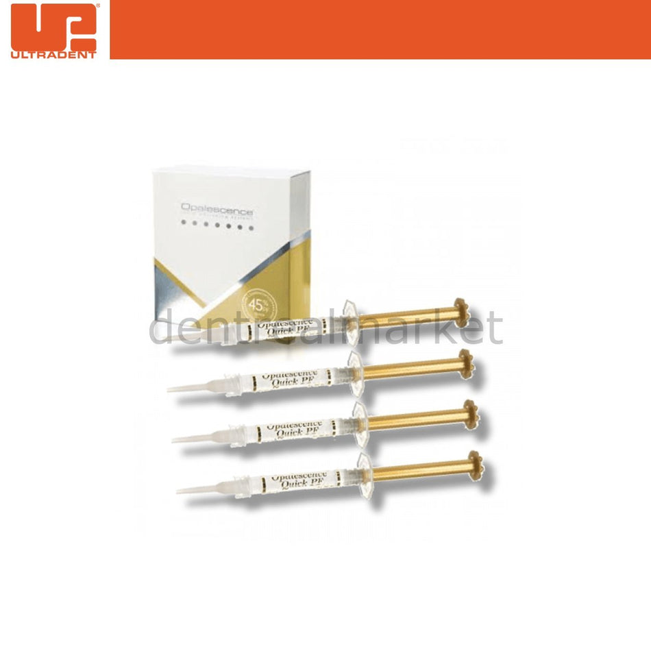 Ultradent Opalescence Quick PF 45% In-Office Whitening, 4-Pack
