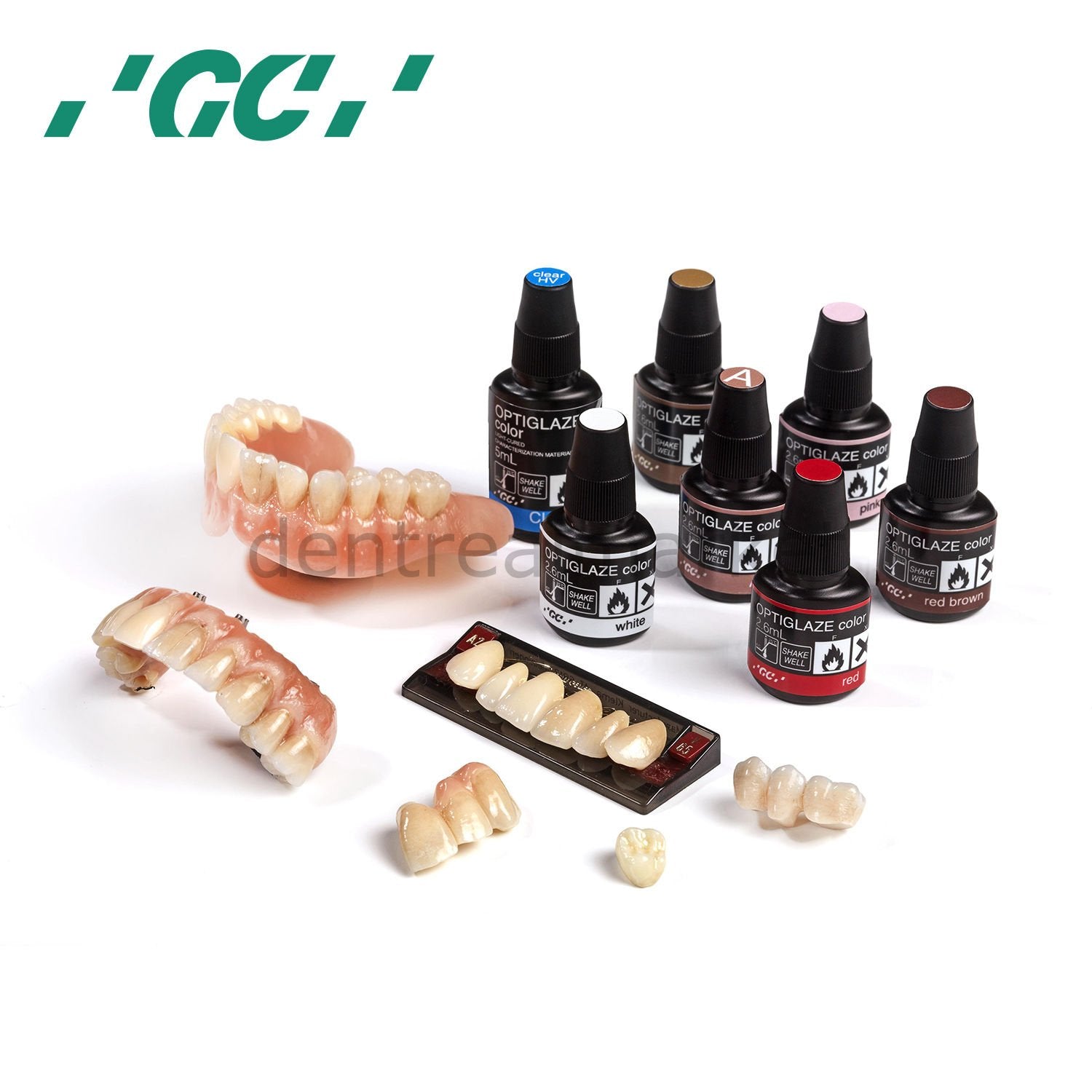 Gc Dental Optiglaze Color Composite Characterization Refill