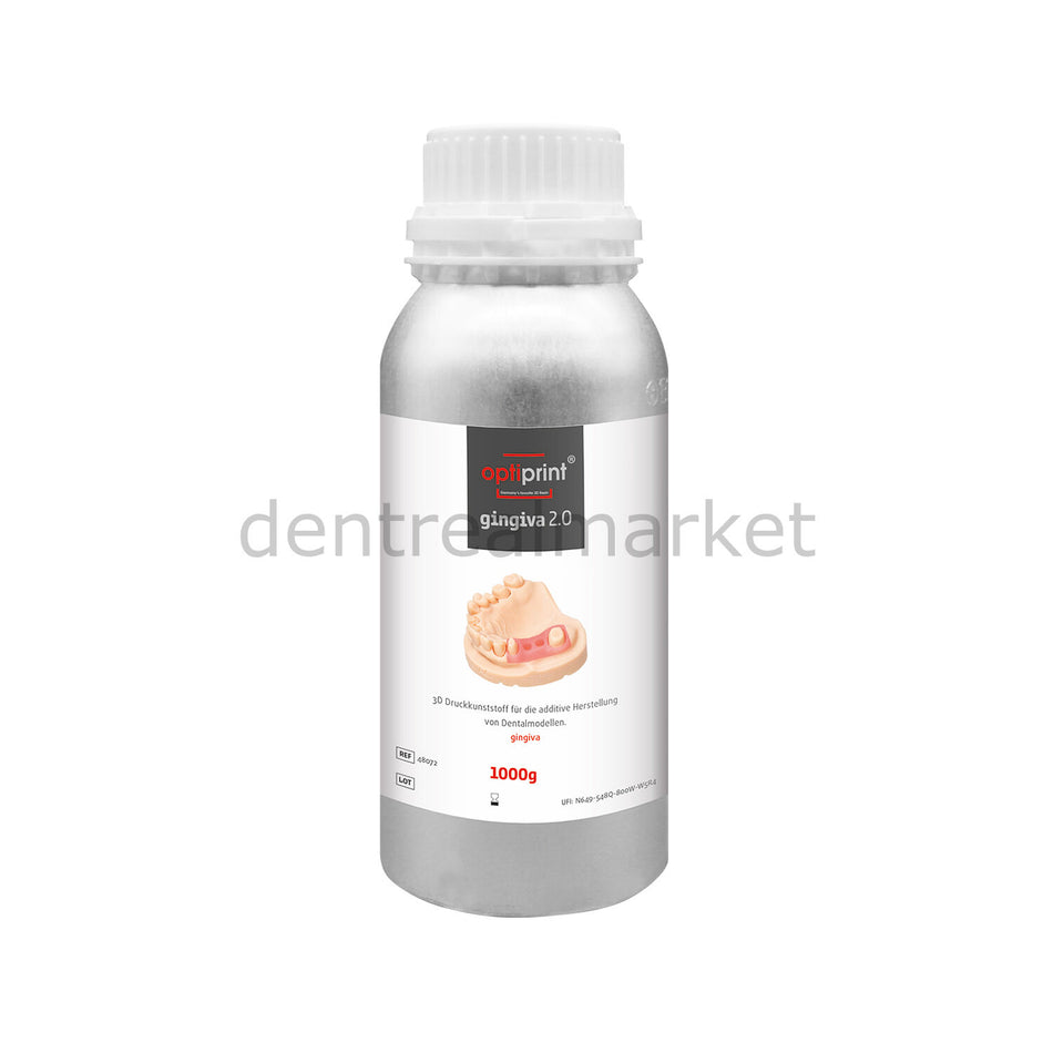 Dentona Optiprint Gingiva 2.0 — Gingiva Mask 3D Printer Resin — 1000 g