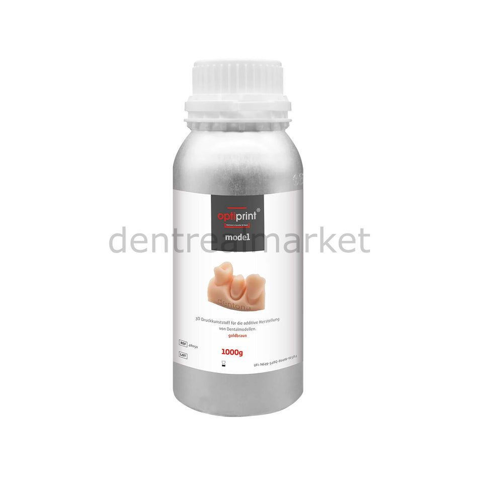 Dentona Optiprint Model — Dental Model 3D Printer Resin — 1000 g
