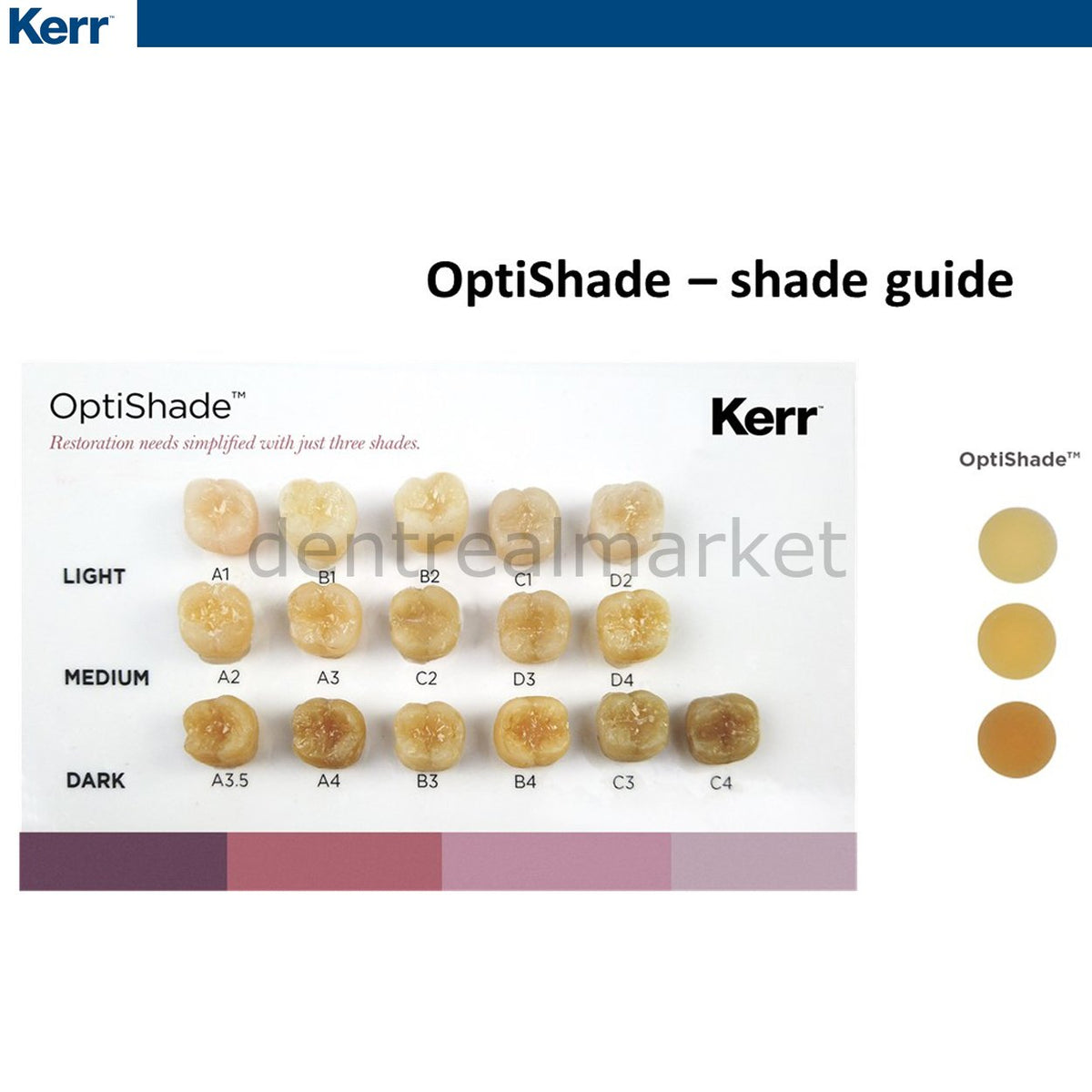 Kerr OptiShade One Color Universal Composite Refill 4 gr - Chameleon Composite