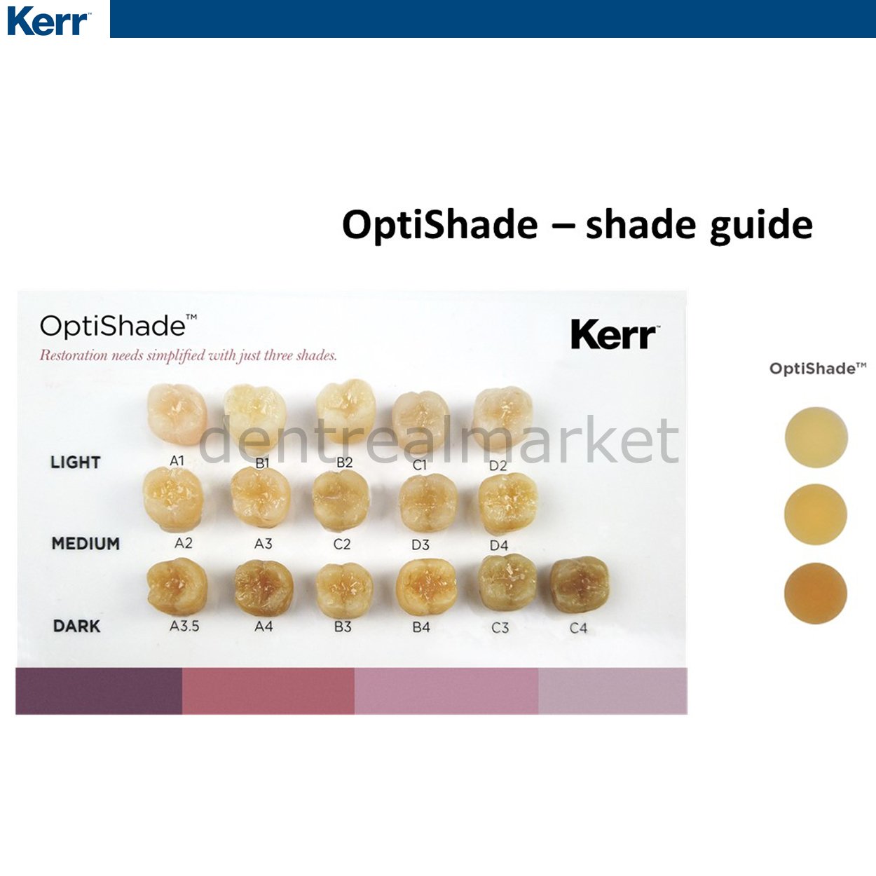 Kerr OptiShade One Color Universal Composite Refill 4 gr - Chameleon Composite