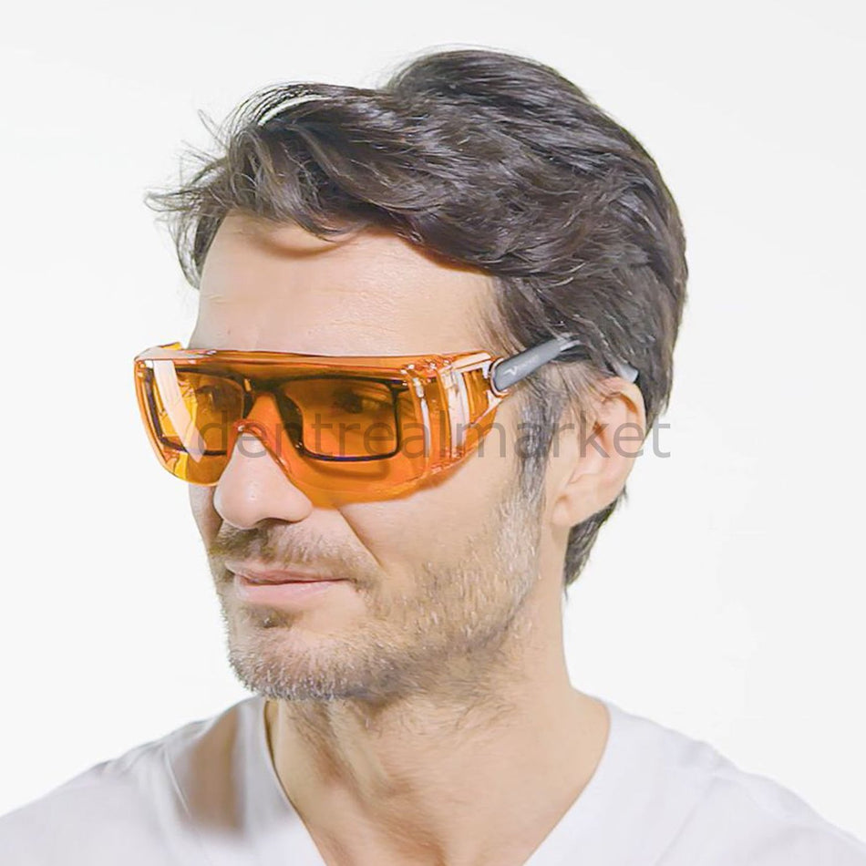 Euronda Monoart Lightweight Protective Eyewear Orange