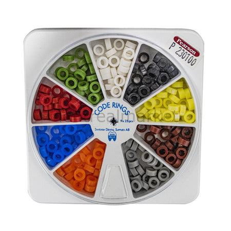 Swedent Color Code Rings Roulette Set 4050 — 225 Rings