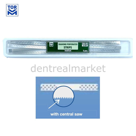 TOR VM Perforated Diamond Interproximal Strip