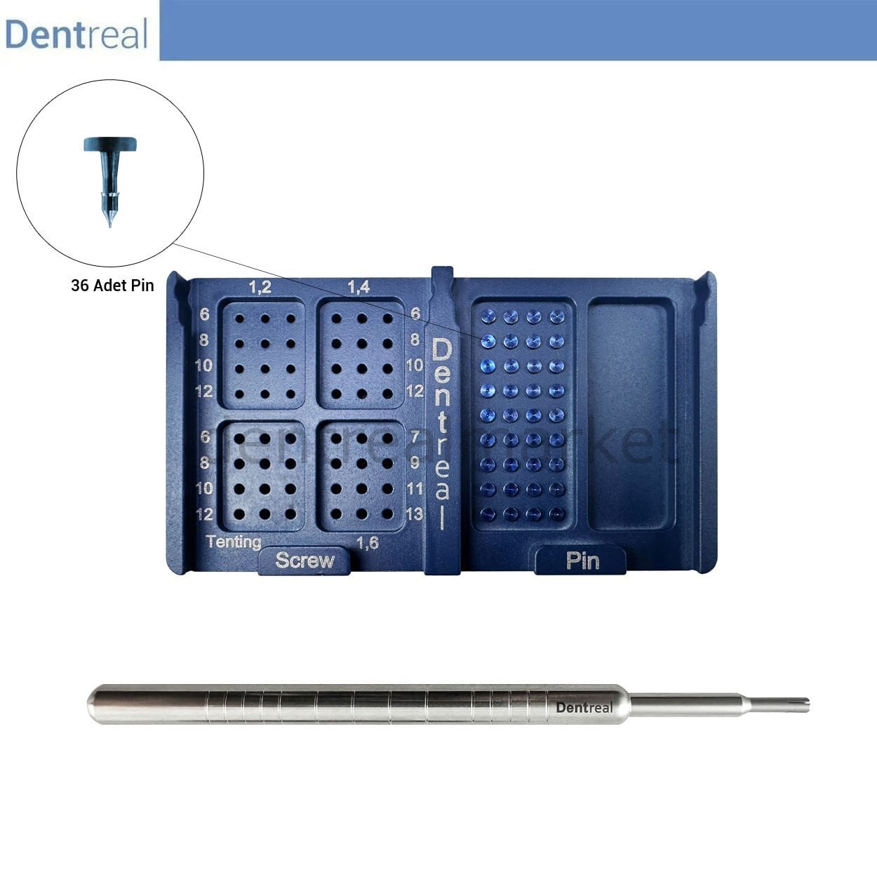 Omnitech New Omnitech Membrane Fixation Pin Set - 36 Pins