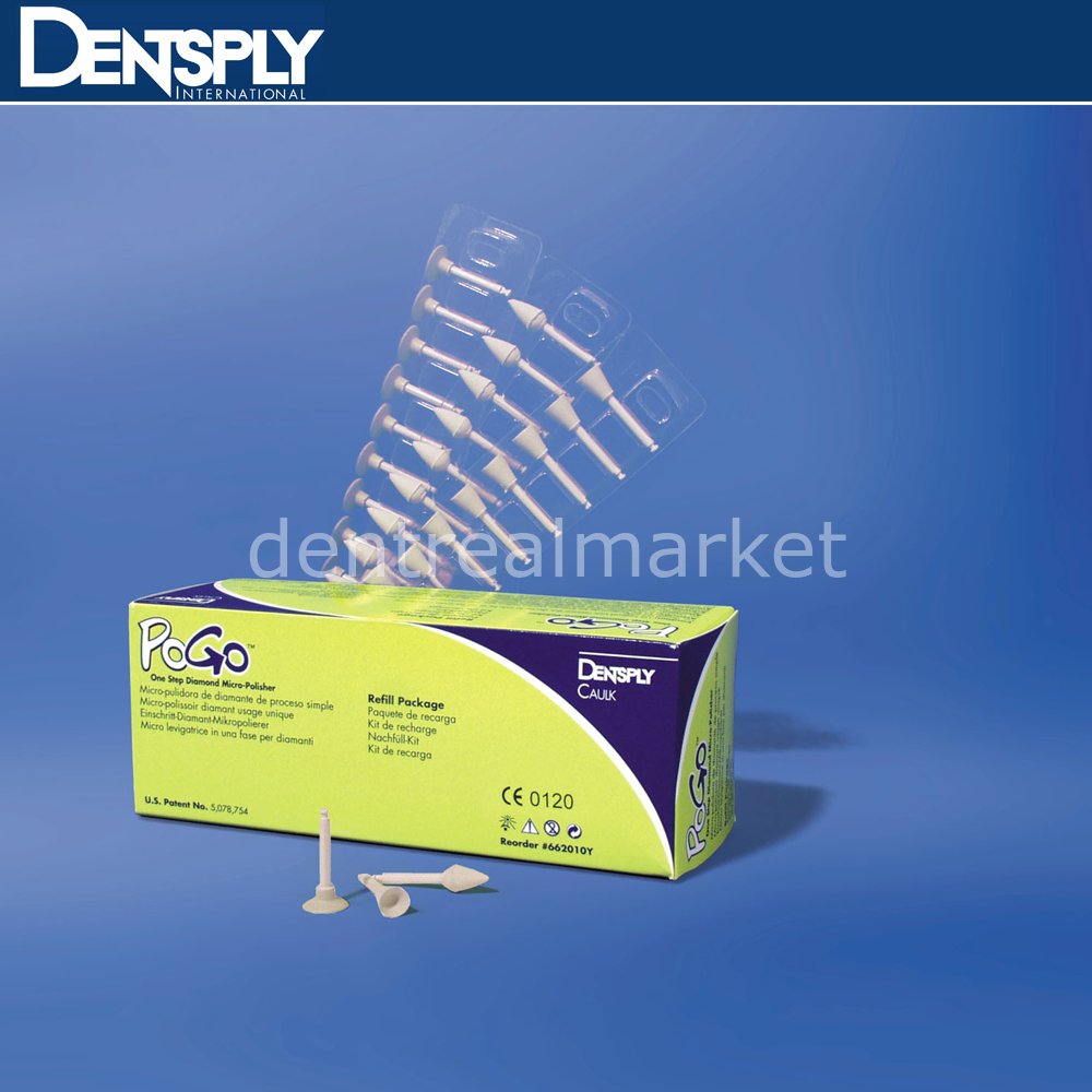 Dentsply-Sirona PoGo Diamond Micro Polisher Refill Pack of 30