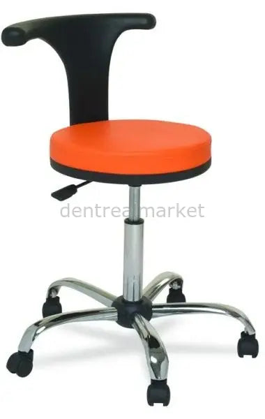 New Dent Operator Stool with Backrest