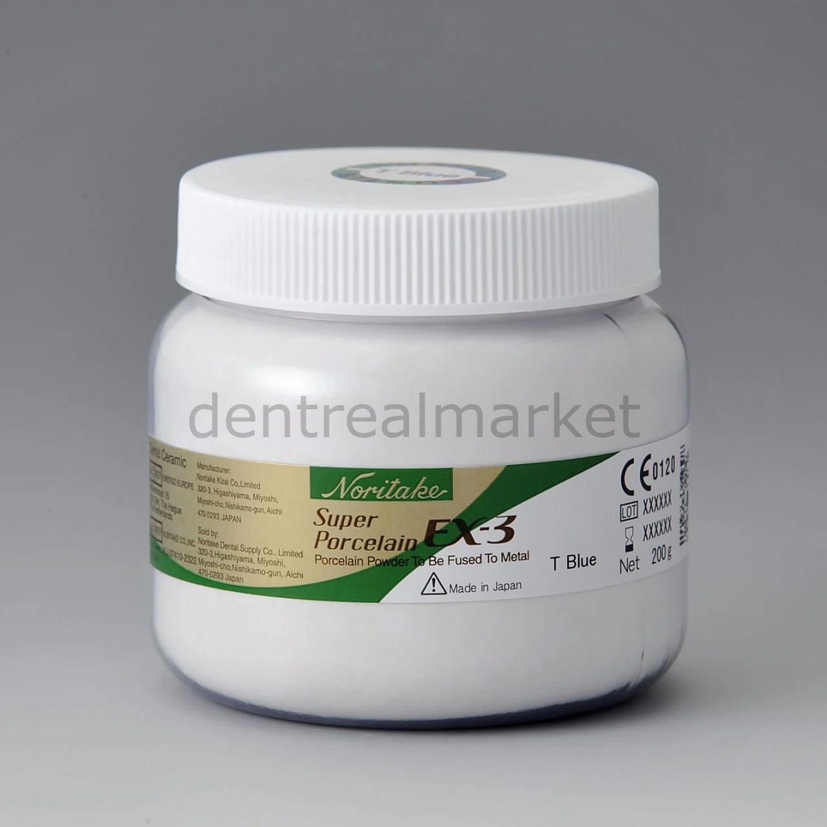 Kuraray-Noritake EX-3 Luster Porcelain Powder 200 g — Metal Framework
