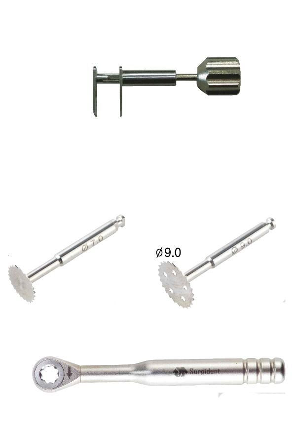 Surgident Spreading Bone Expander Kit with Pins