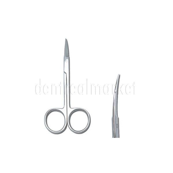 Jensen Surgical Scissors 105 mm Curved JBC 061