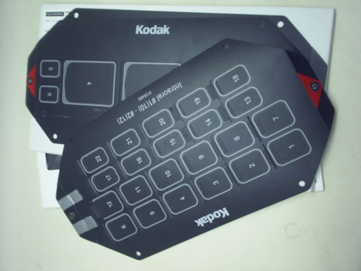 Kodak CR7400 Carestream Phosphor Plate Template