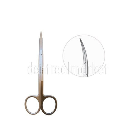 Ocean Goldman-Fox Curved Surgical Scissors — DS.539.011