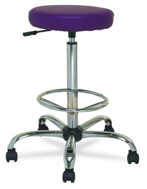 New Dent Backless Operator Stool