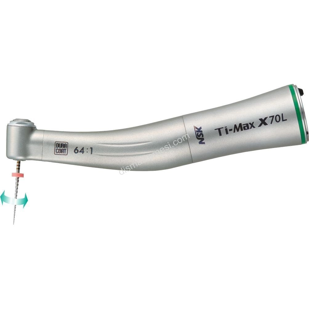 NSK Ti-Max X70 L Endodontic Contra-Angle 64:1 Illuminated