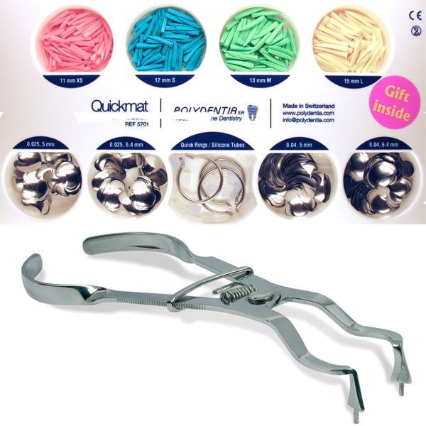 Polydentia Quickmat Deluxe Matrix Set + Ring Holder