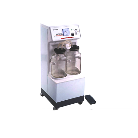 New Dent Mobile Surgical Aspirator - Dual Chamber