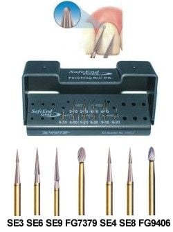 SS White Safe End Composite Finishing & Polishing Bur Set