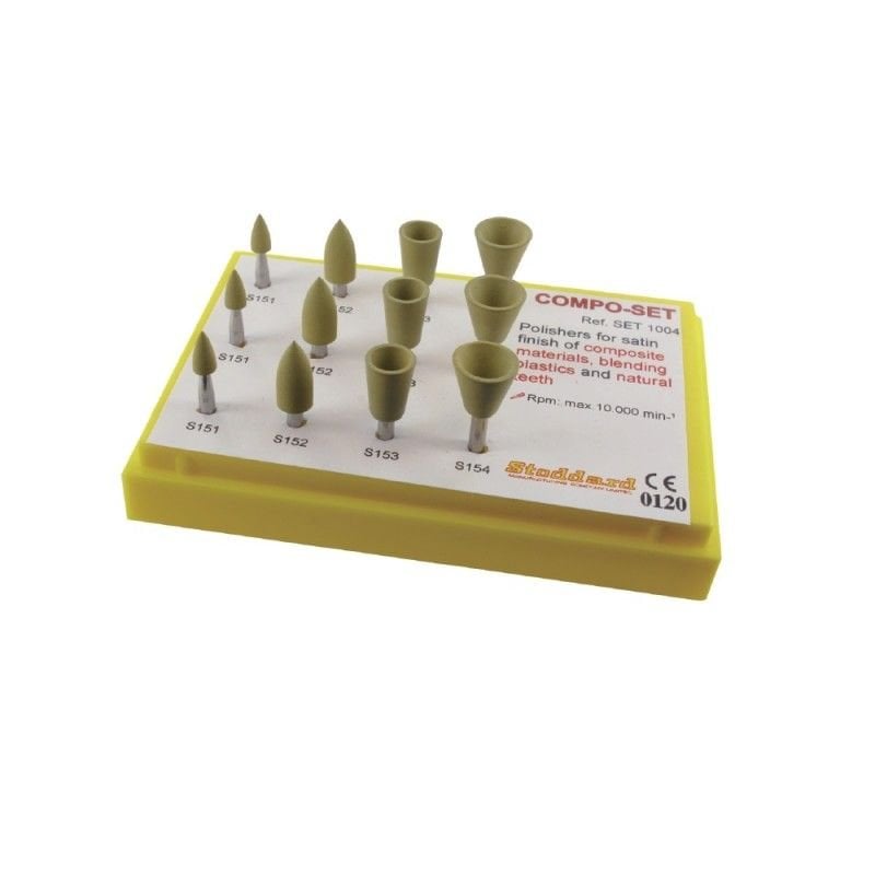 Stoddard Composite Polisher Rubber Set