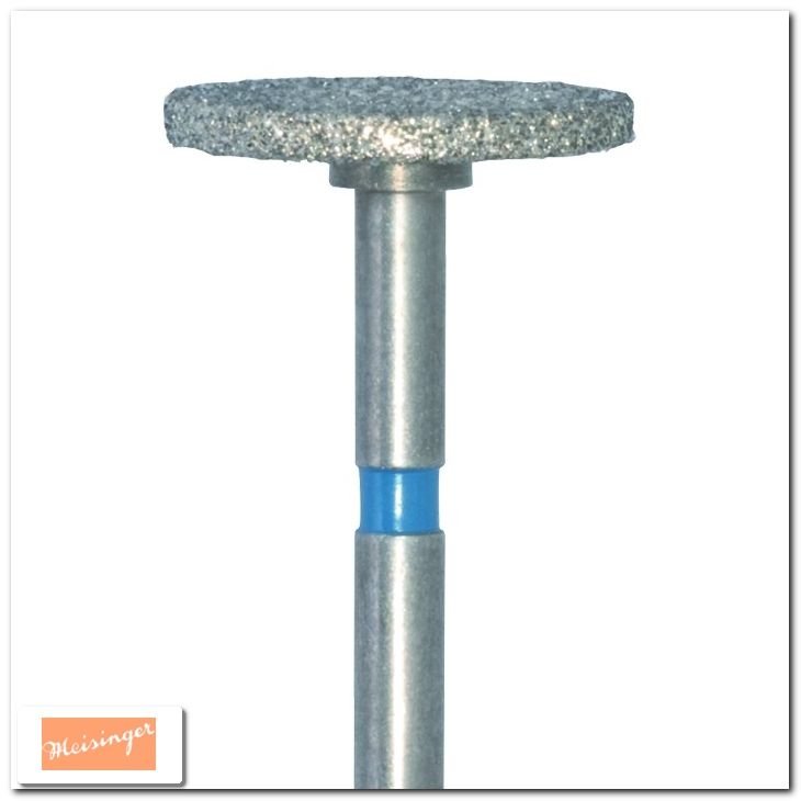 Meisinger 818 Synthetic Diamond Bur - Pack of 2 - Wheel