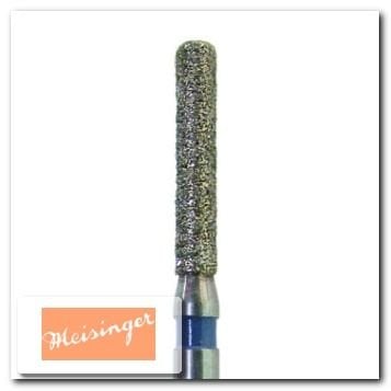 Meisinger 842 Synthetic Diamond Bur Cylinder - 5 pcs