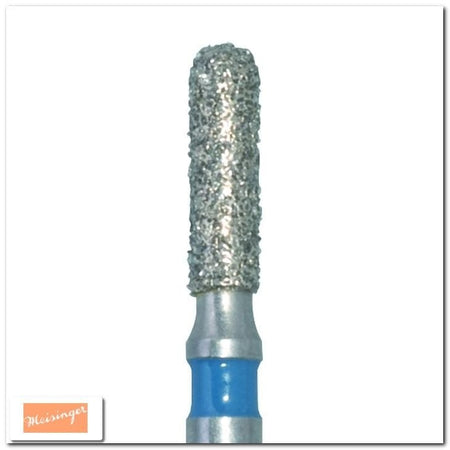 Meisinger 880 Synthetic Diamond Cylinder Bur — Pack of 5
