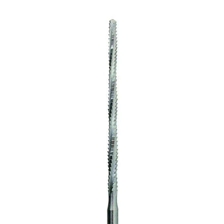 Meisinger 169RF Steel Lindemann Surgical Bur — 3.5 cm Cutting Length