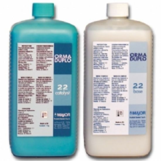Major Ormaduplo 22 A-Silicone for Model Duplication - 1 kg Base + 1 kg Catalyst
