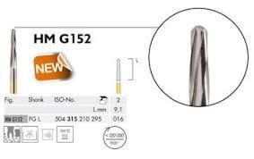 Meisinger G152 Carbide Surgical Bur - 2 pcs