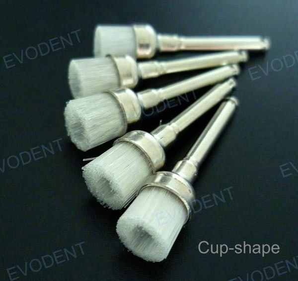TPC Dental Nylon Prophylaxis Brush 100 pcs