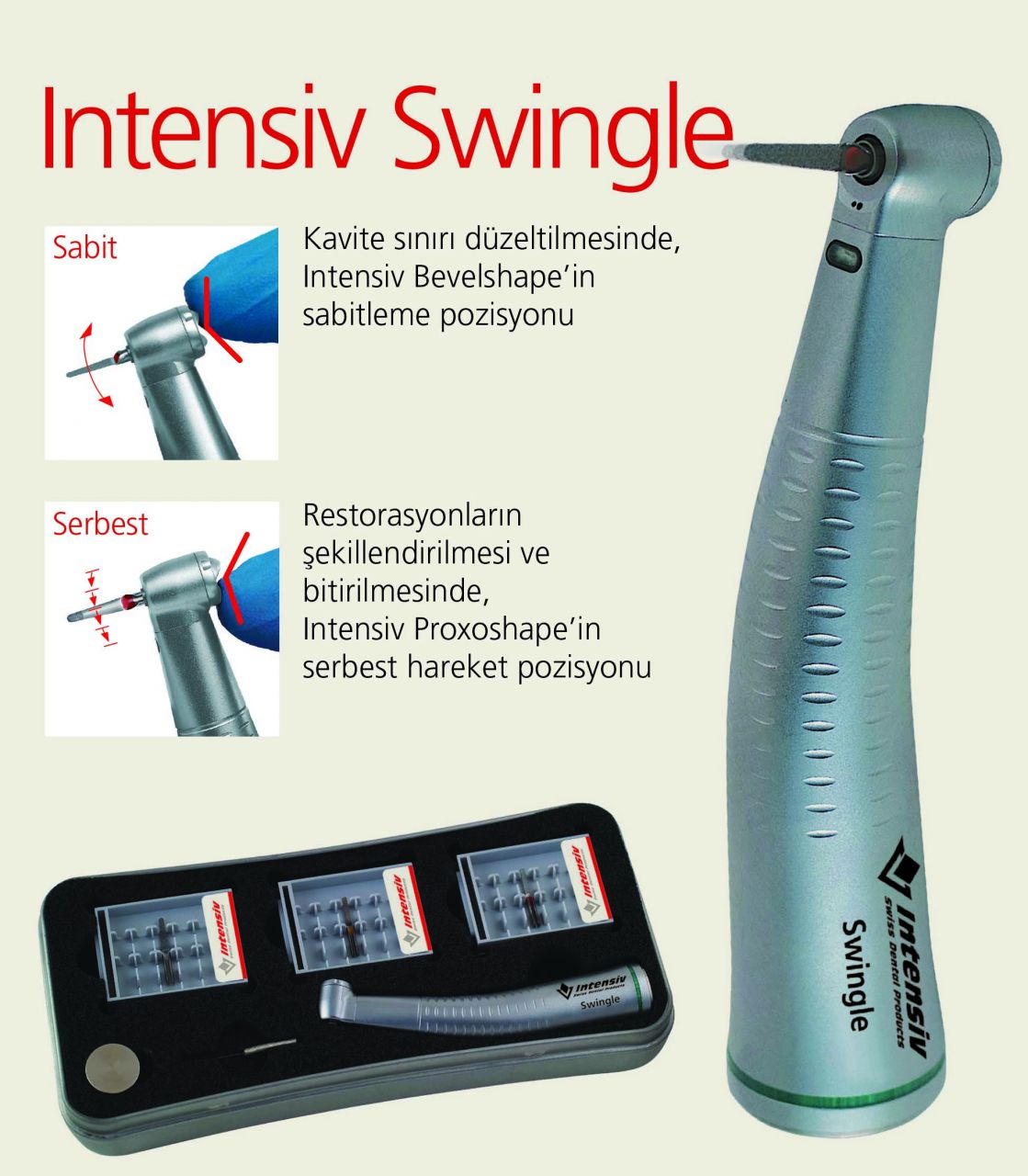 Intensiv Swingle 2:1 WG-69 LT Illuminated Contra-angle