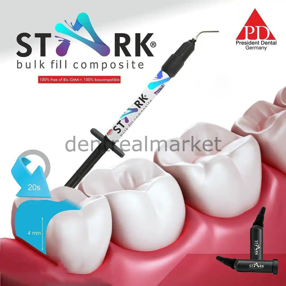 President Stark BulkFill Flow Posterior Composite 2 g Medium