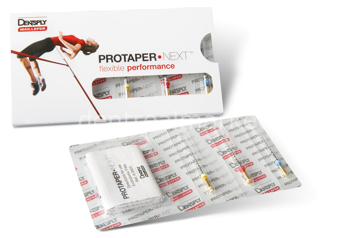 Dentsply-Sirona ProTaper Next Rotary Endodontic File — Pack of 3