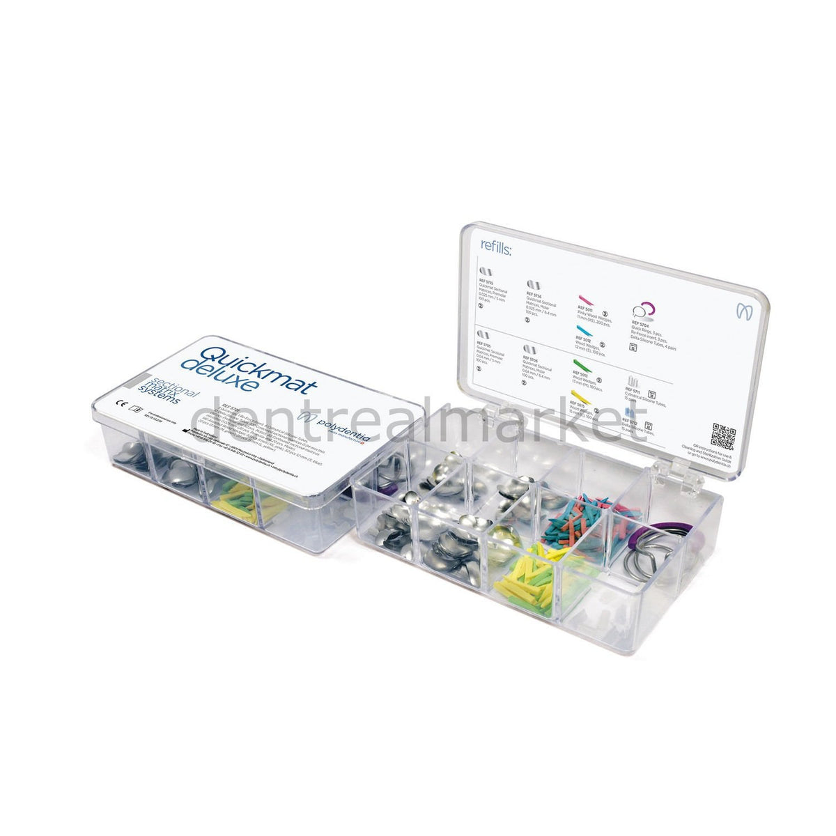 Polydentia Quickmat Deluxe Matrix Set + Ring Holder