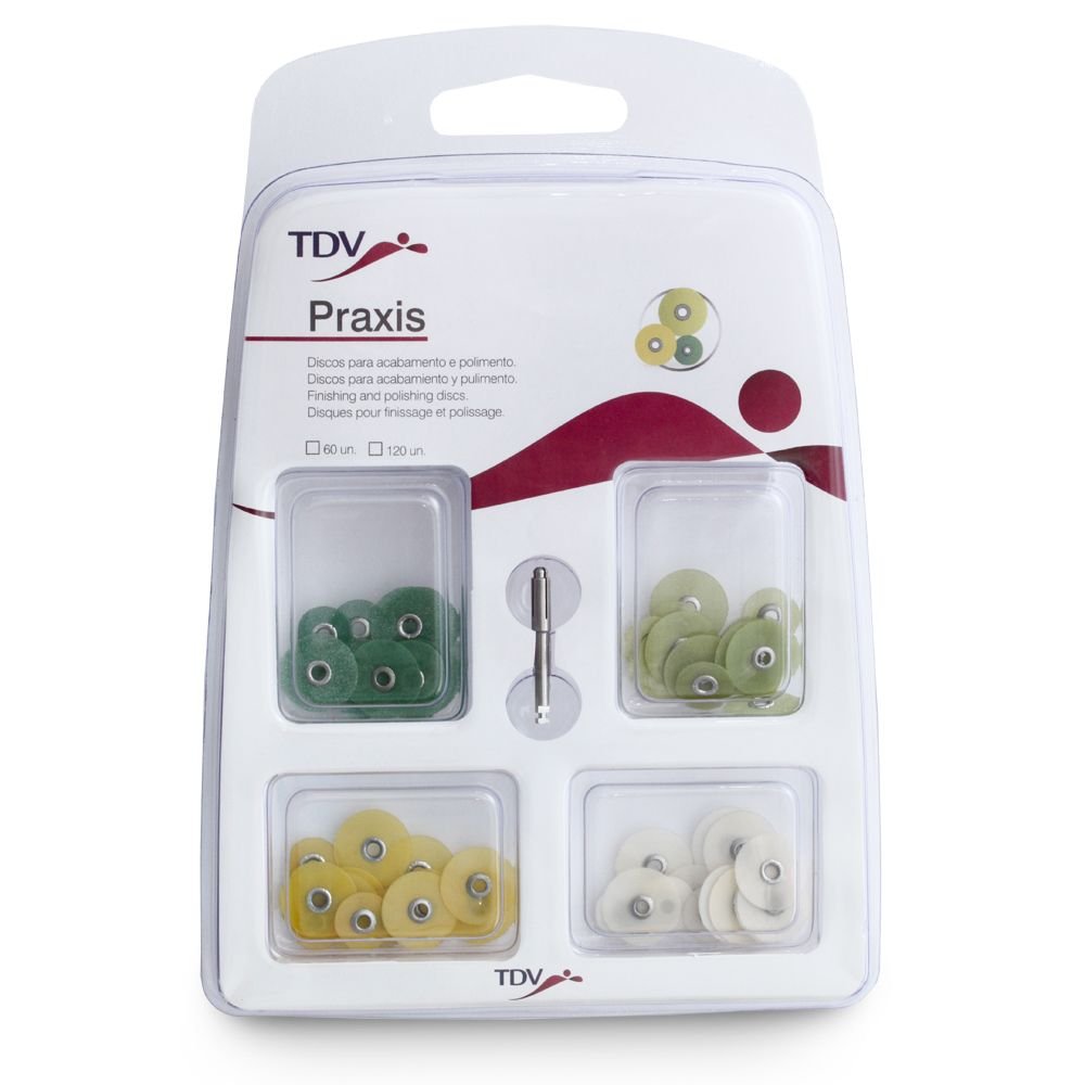 Tdv Dental Praxis Composite Finishing and Polishing Disc Set 240 pcs