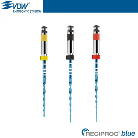 VDW Reciproc Blue Rotary Canal File 4-Pack Blister