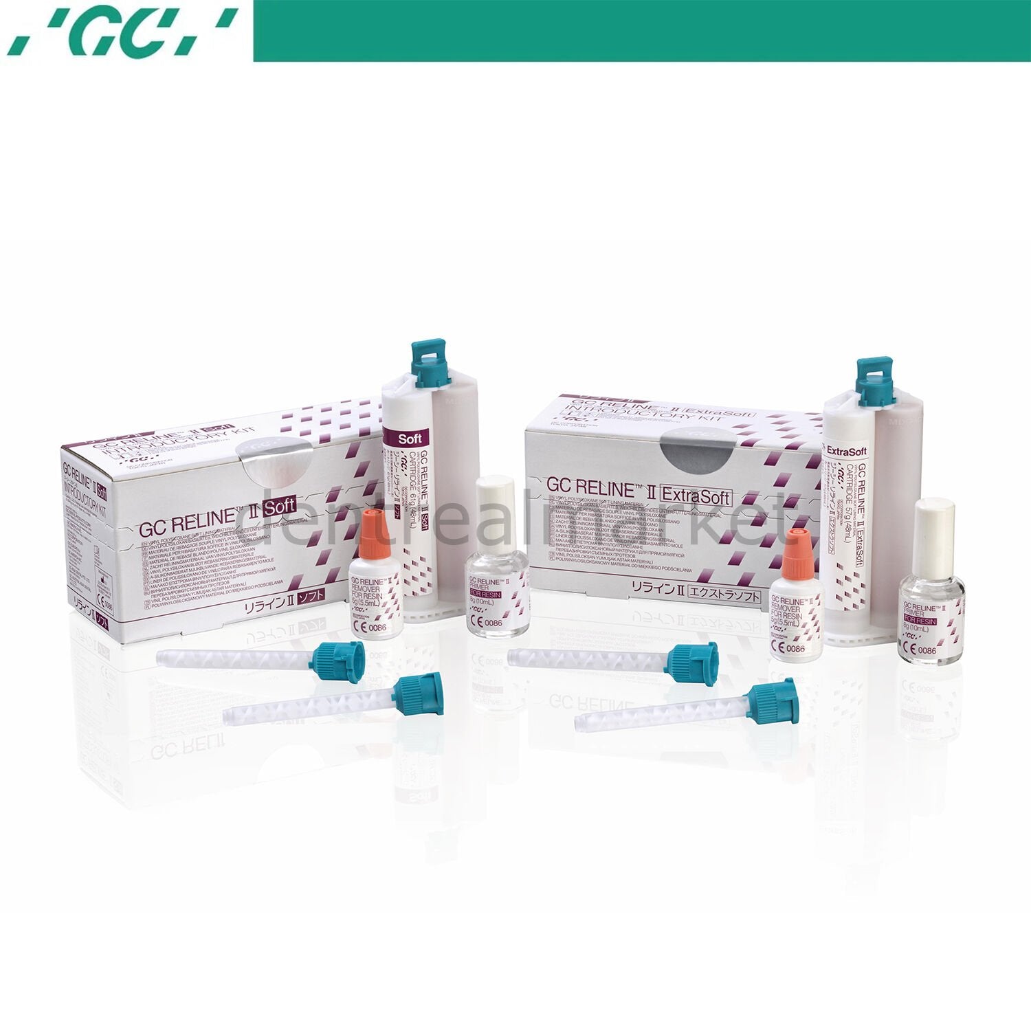 Reline II Vinylpolysiloxane ExtraSoft Relining Material