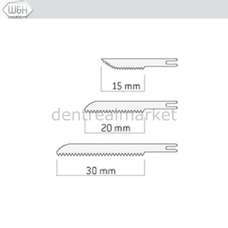 W&H Dental Surgical Saw Blade for S-8 R Reciprocating Handpiece 1 pcs