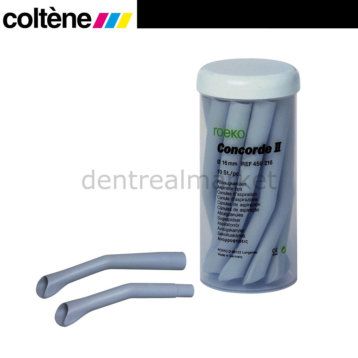 Coltene Roeko Concorde II Sterile Surgical Aspirator Tip