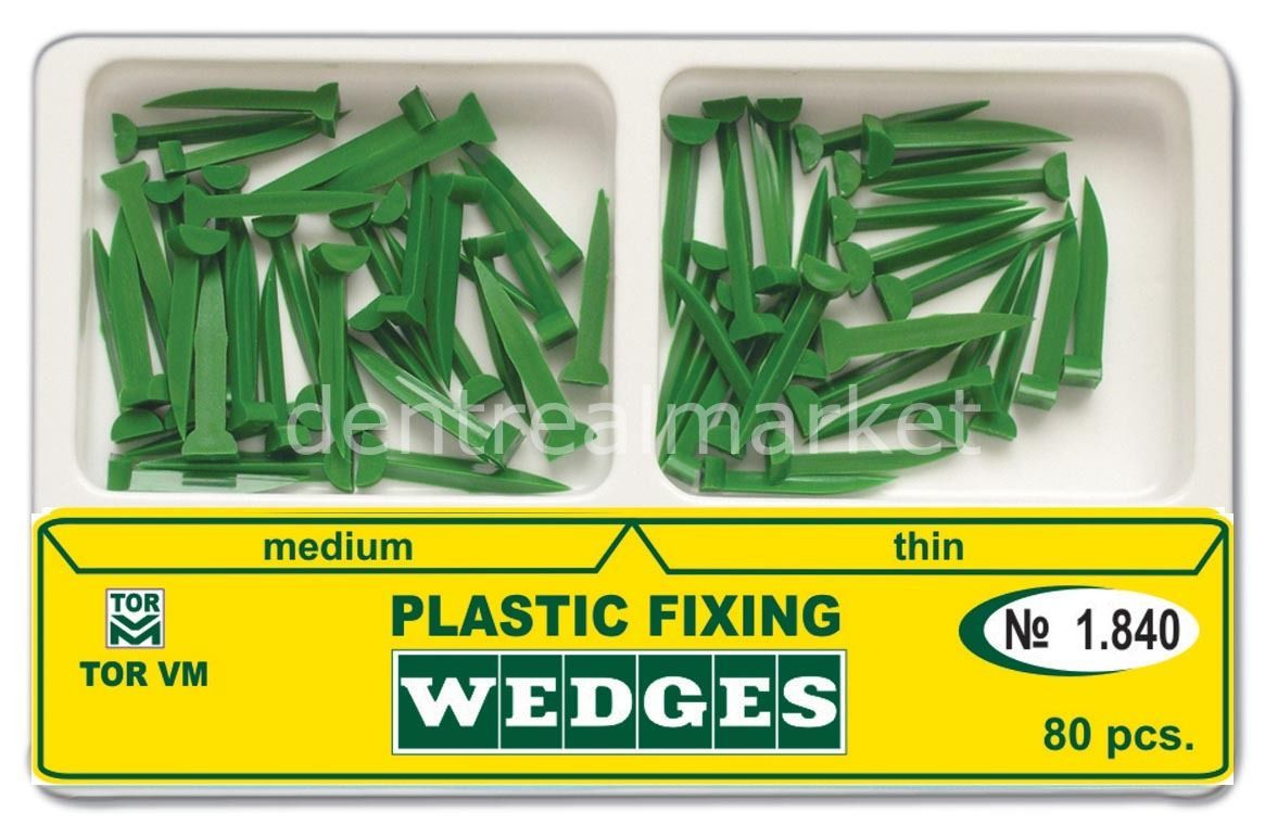 Tor Vm Anatomical Plastic Wedges Pack of 80 - No. 1.840