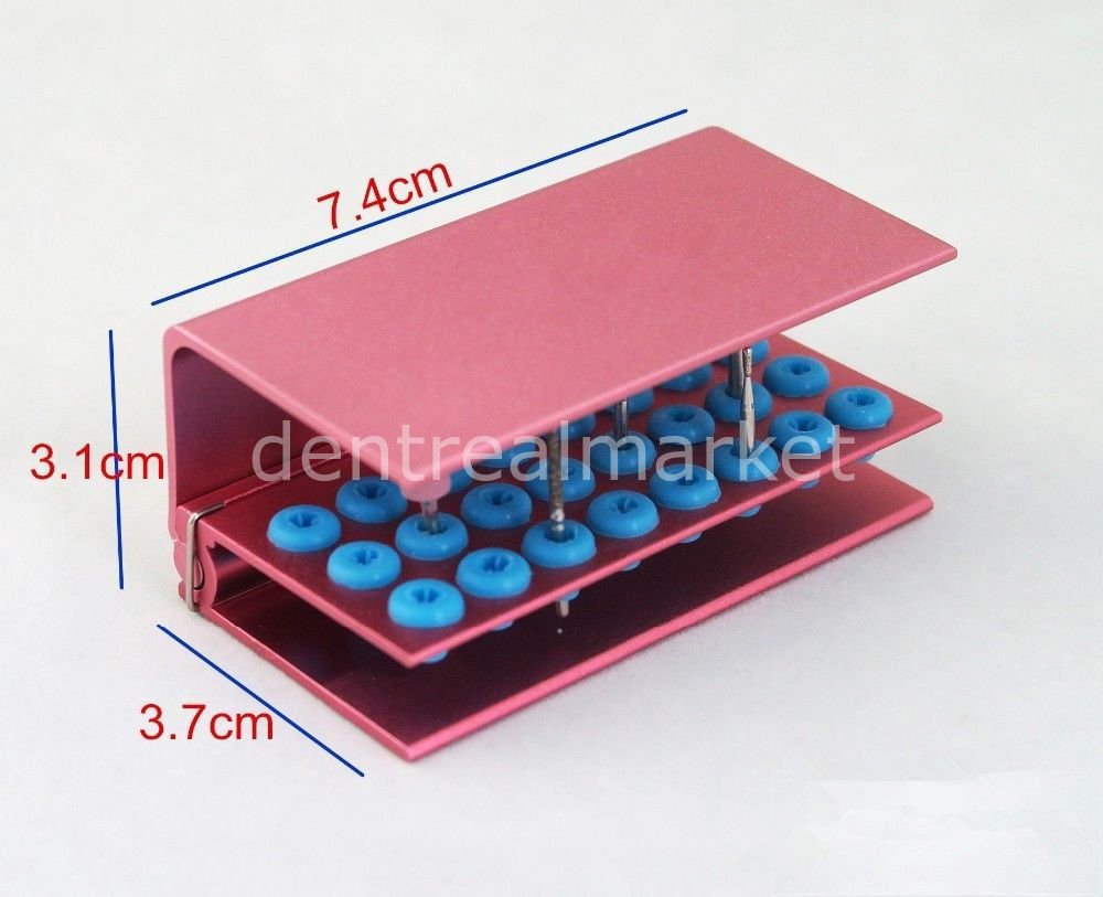 New Dent Bur Box 24 Positions Autoclavable