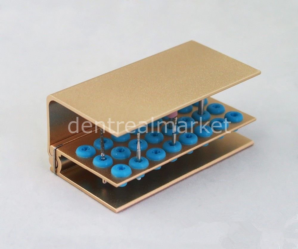 New Dent Bur Box 24 Positions Autoclavable
