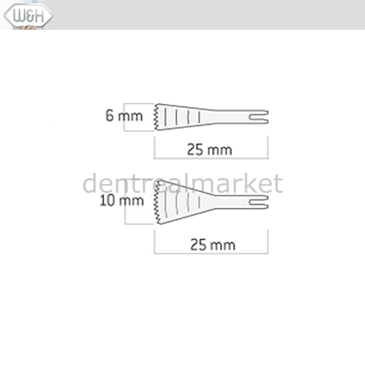 W&H Dental Surgical Saw Handpiece S-8 S Sagittal Blade - 1 pc