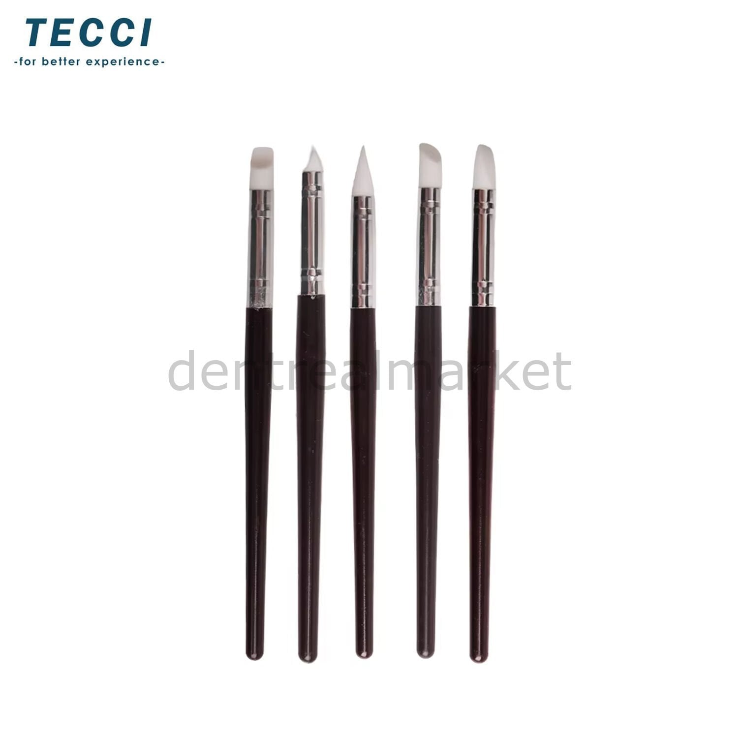 Tecci Silicone-Tip Manipulation Brush Set