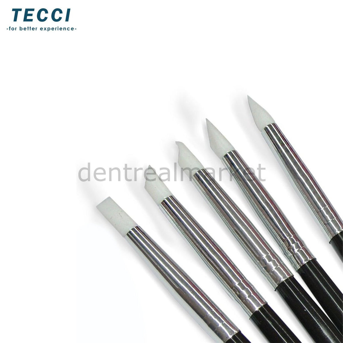 Tecci Silicone-Tip Manipulation Brush Set