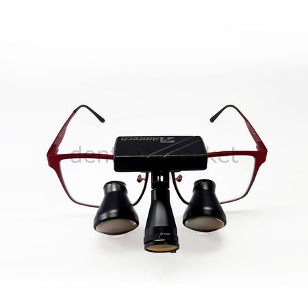 Amtech Optic 3.5x Titanium Frame Custom Loupe - Wireless Illuminated