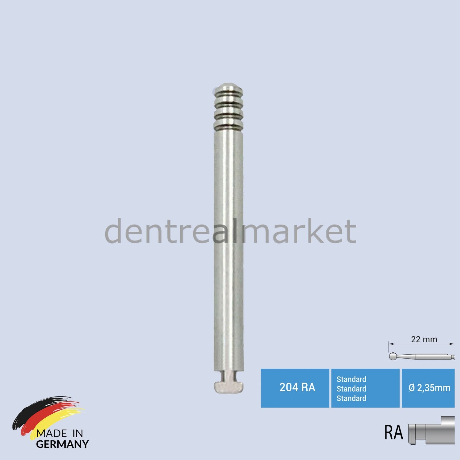 Frank Dental Snap-On Mandrel Replacement — Screwed RA