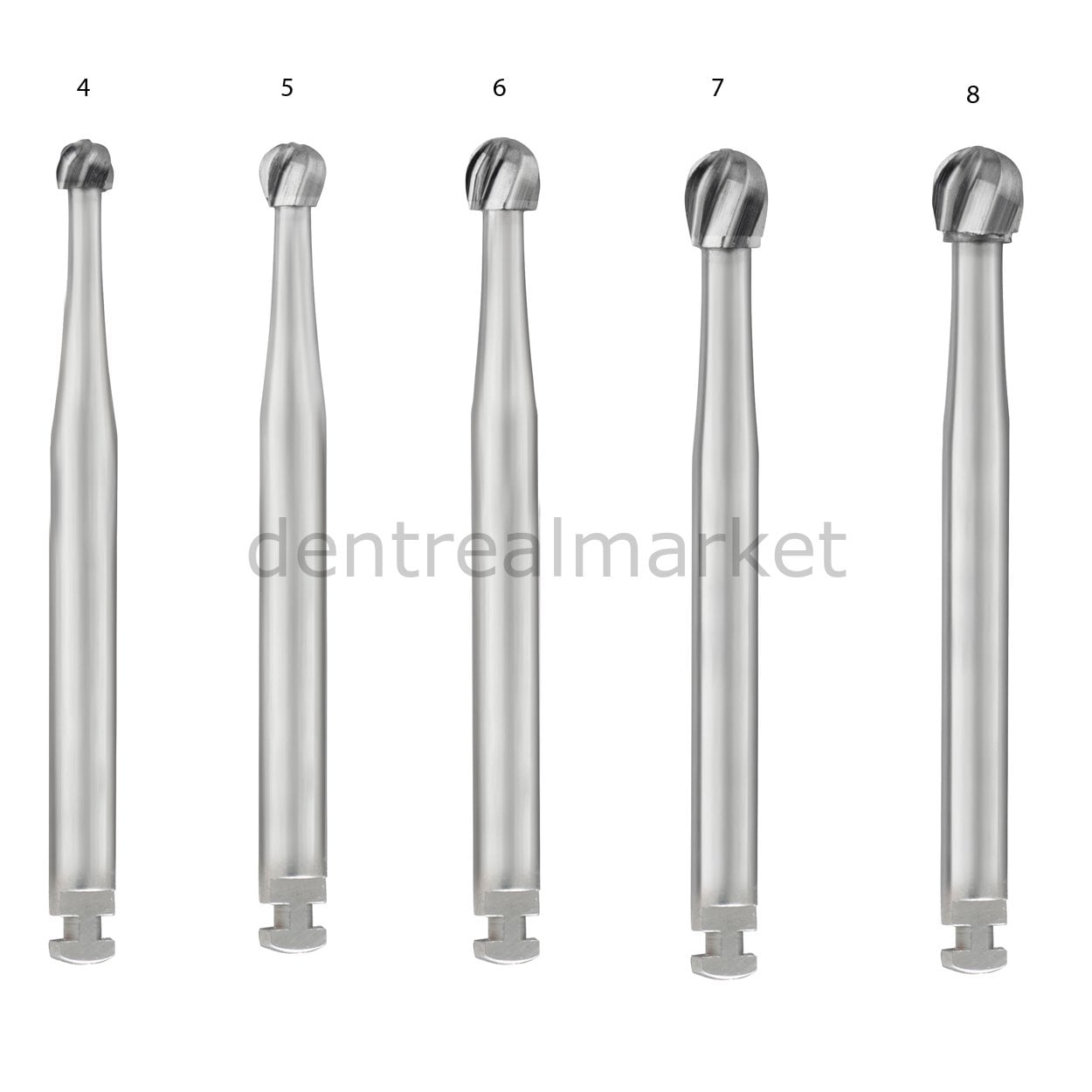 SS White Tungsten Carbide Burs 10-Pack