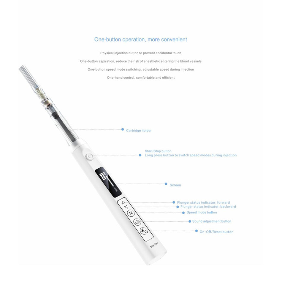 DentrealStore - Woodpecker Woodpecker Star-Pen Digital Anesthesia Device