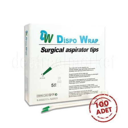 New Dent Sterile Surgical Aspirator Tip 100 pcs